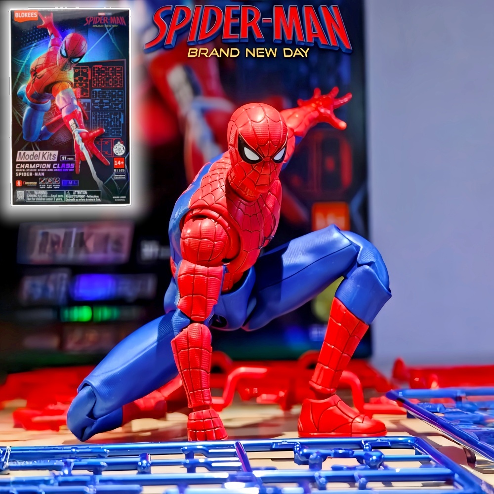 Model Kit Spiderman - In Stock Blokees Spiderman Brand New