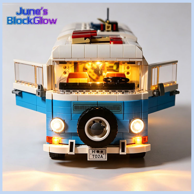 Model Kit Volkswagen - LED Light Kit for LEGO Volkswagen