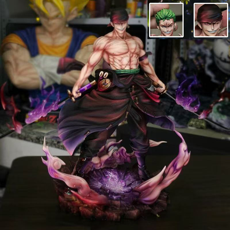 28cm/11.02inch One Piece Zoro  - Model Figure Base 评论和价格