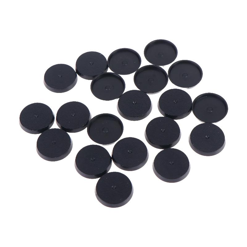 20/100Pcs 25mm Round Wargame M - Model Figure Base 评论和价格