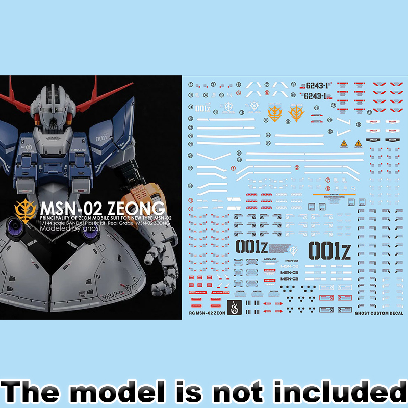 Model Decals for RG 1/144 MSN- - Model Kit Rg 评论和价格