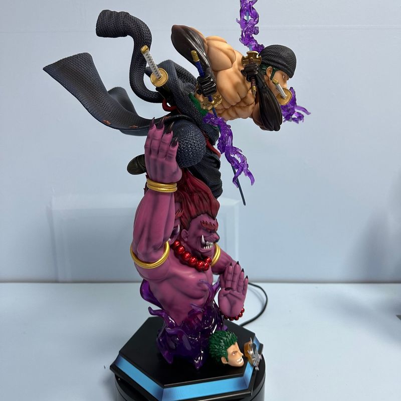 One Piece Roronoa Zoro Purgato - Model Figure Base 评论和价格