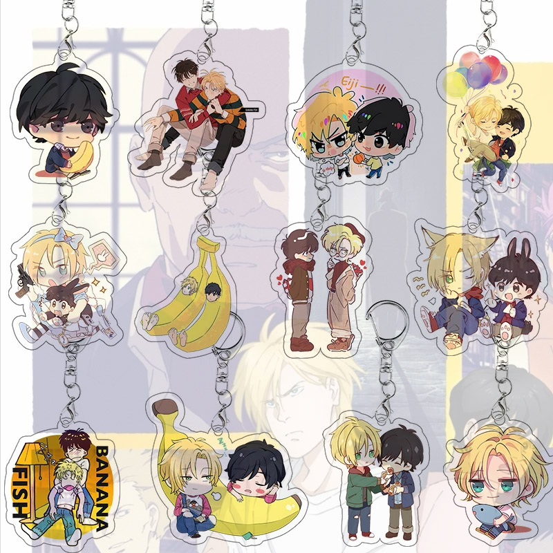 Banana Fish Acrylic Keychain A - Model Kit Lynx 评论和价格