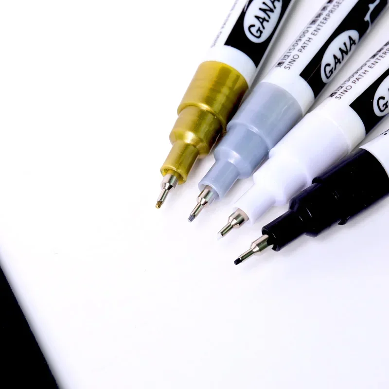 4Pcs/set Oil Based White Black - Model Kit Markers 评论和价格