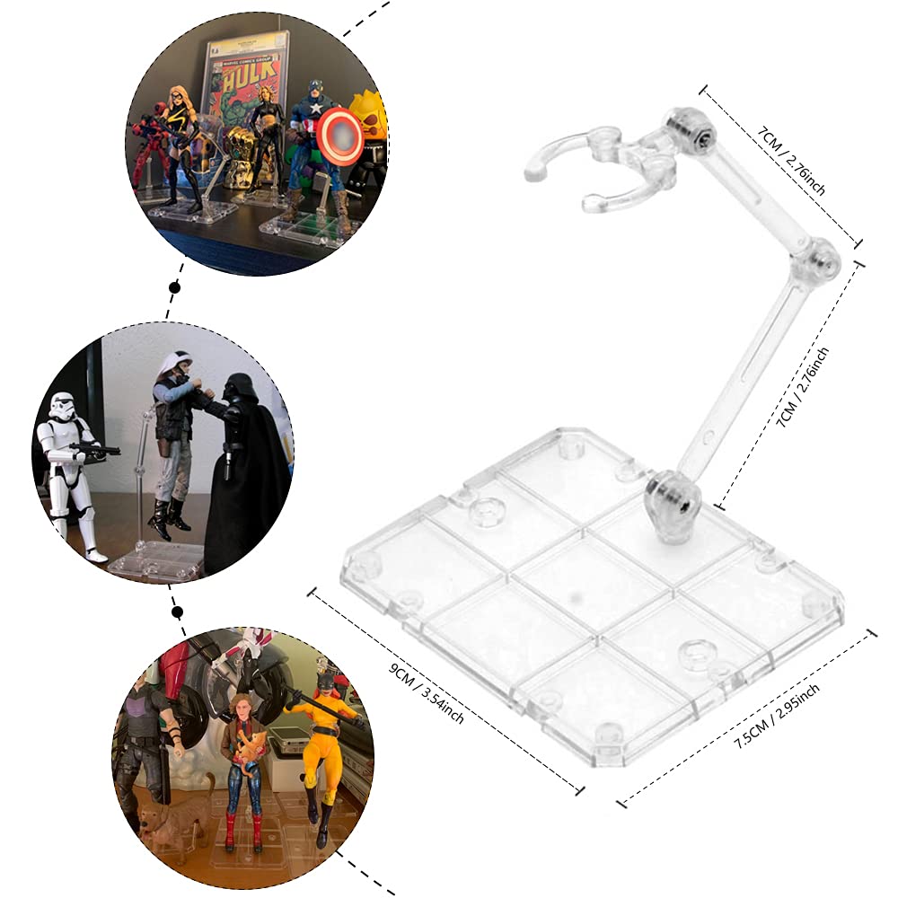 Clear Action Figure Stand,Asse - Model Kit Rg 评论和价格