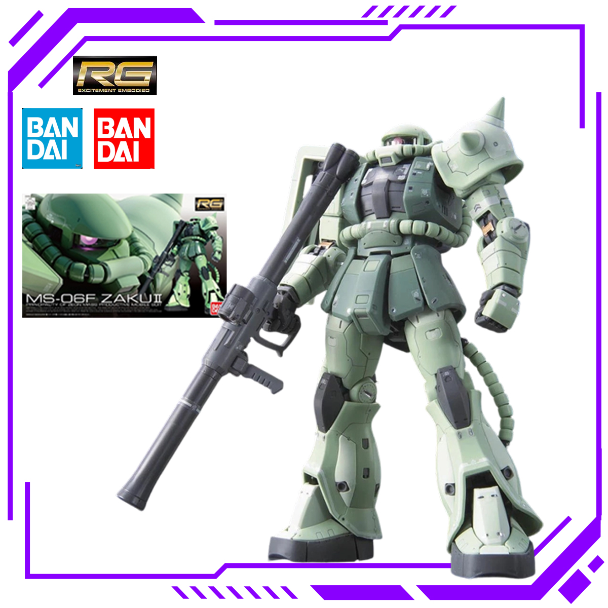 In Stock  Bandai RG 1/144 RX-7 - Model Kit Rg 评论和价格