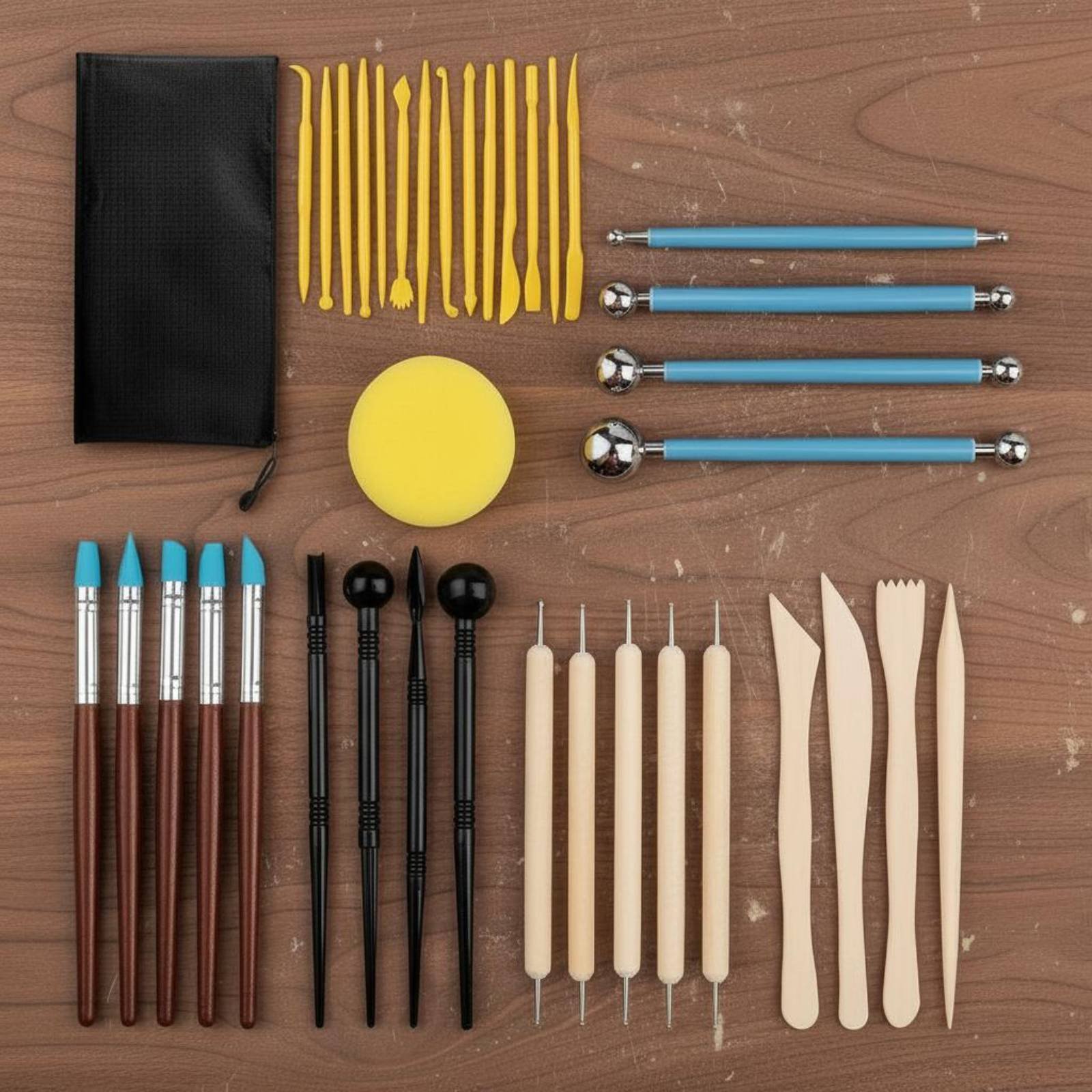 38 Pieces 38 Piece Clay Modeli - Model Kit Tool 评论和价格
