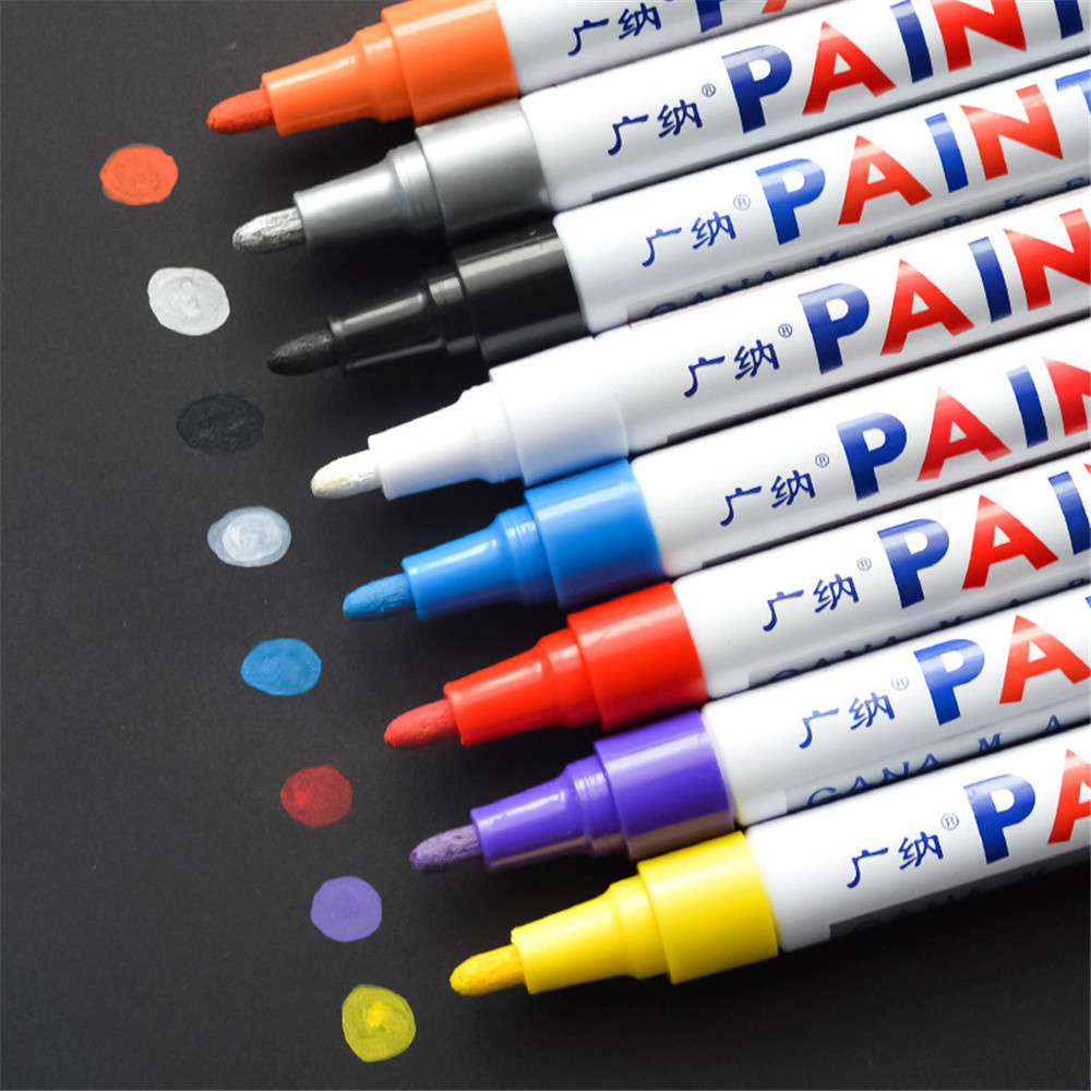 12 Colors Permanent Waterproof - Model Kit Markers 评论和价格