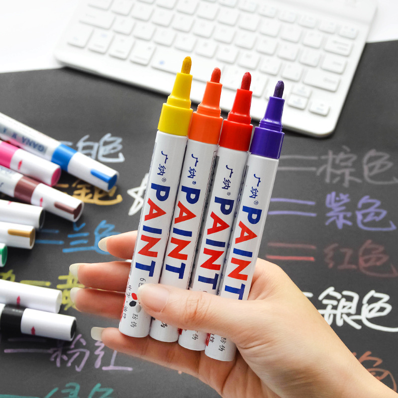 12 Colors Permanent Waterproof - Model Kit Markers 评论和价格