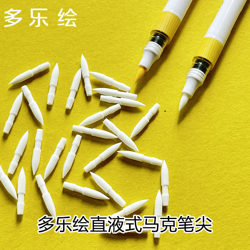 DOLOHA Replace Nib Soft Pen Ti - Model Kit Markers 评论和价格